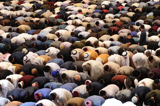 Открытие мечети имени пророка Муххаммеда в Шали