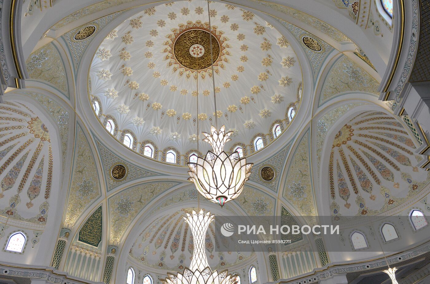 Открытие мечети имени пророка Муххаммеда в Шали