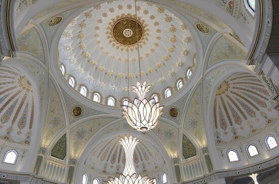 Открытие мечети имени пророка Муххаммеда в Шали