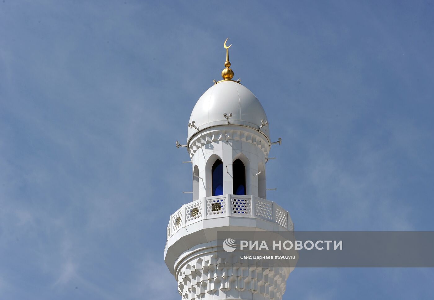 Открытие мечети имени пророка Муххаммеда в Шали