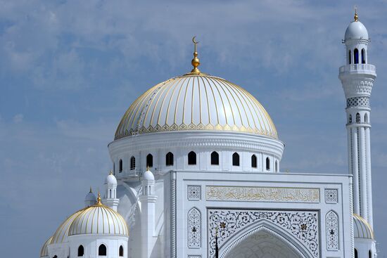 Открытие мечети имени пророка Муххаммеда в Шали