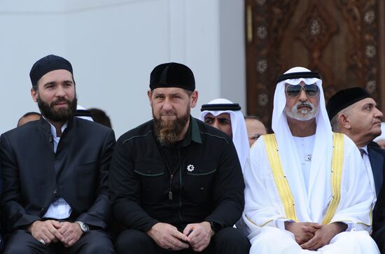 Открытие мечети имени пророка Муххаммеда в Шали