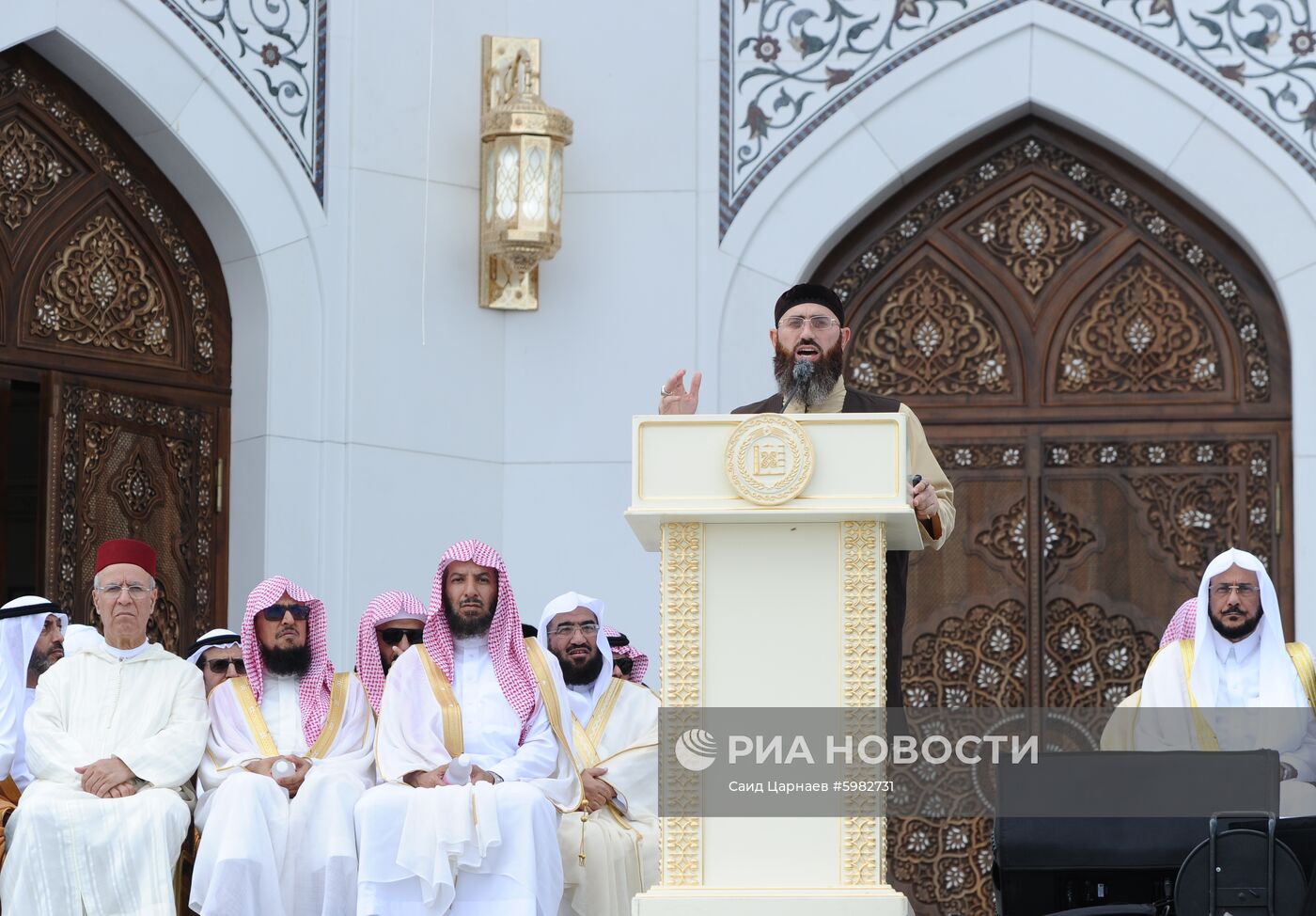 Открытие мечети имени пророка Муххаммеда в Шали