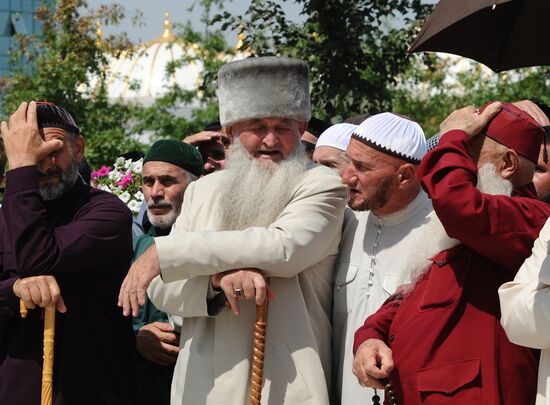 Открытие мечети имени пророка Муххаммеда в Шали