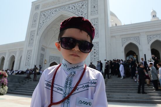 Открытие мечети имени пророка Муххаммеда в Шали