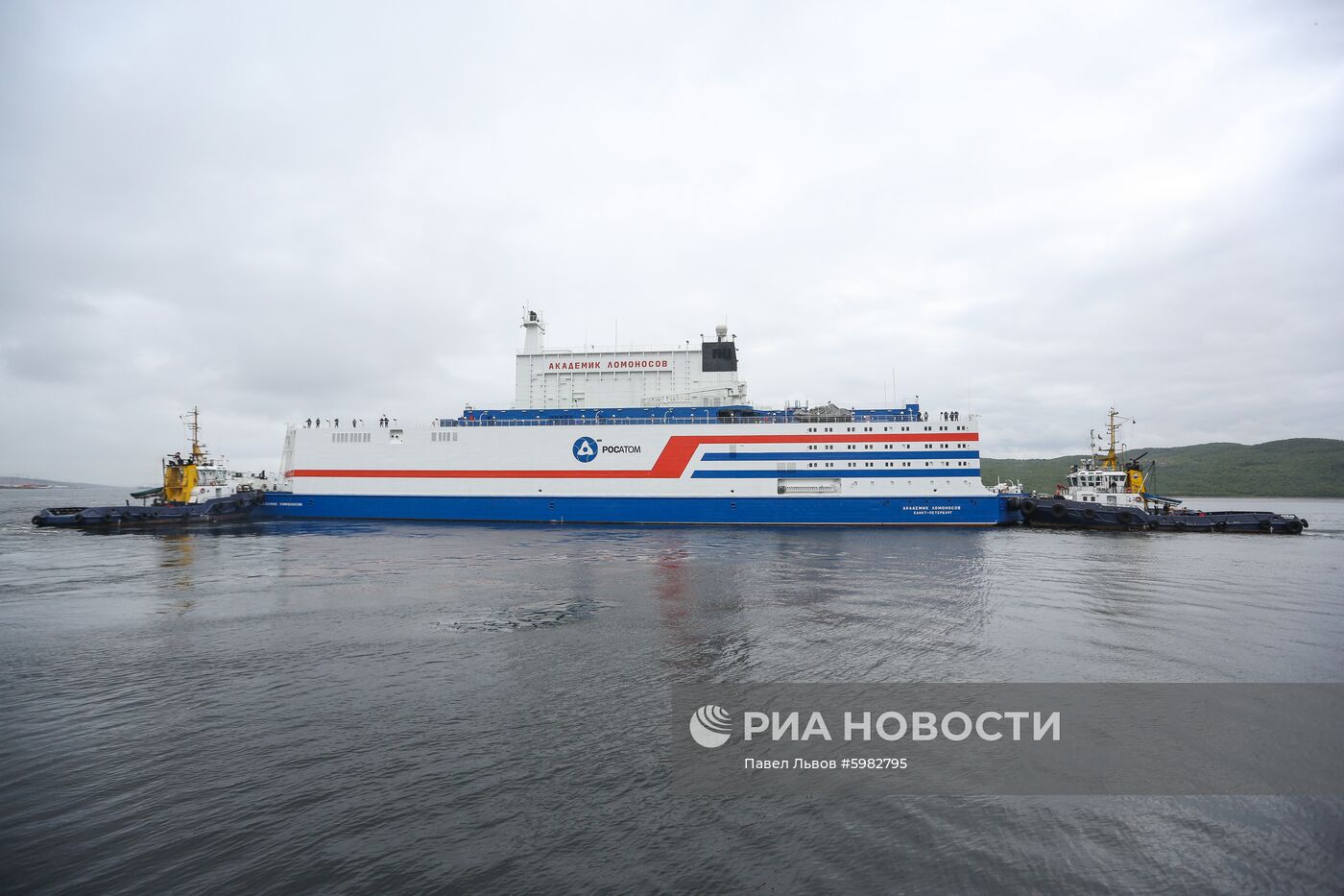Плавучая атомная теплоэлектростанция "Академик Ломоносов"