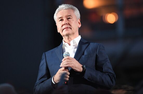 Церемония открытия фестиваля "Спасская башня"