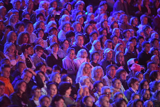 Церемония открытия фестиваля "Спасская башня"