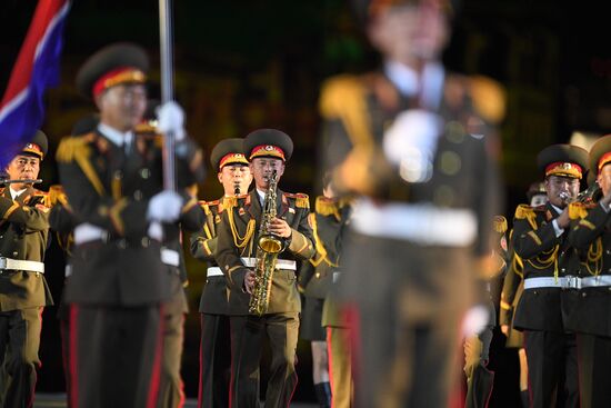 Церемония открытия фестиваля "Спасская башня"