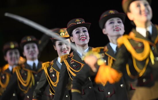 Церемония открытия фестиваля "Спасская башня"