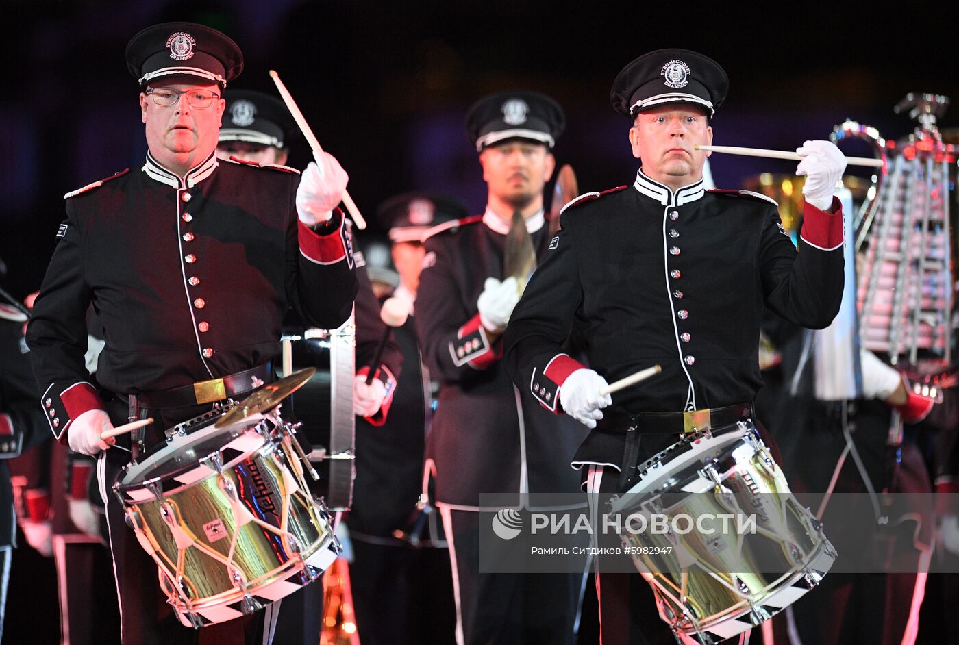 Церемония открытия фестиваля "Спасская башня"