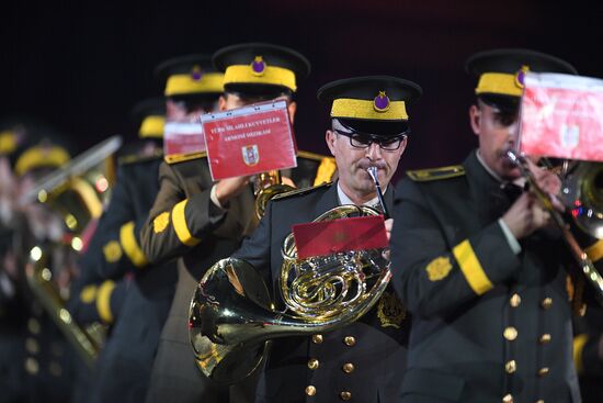 Церемония открытия фестиваля "Спасская башня"