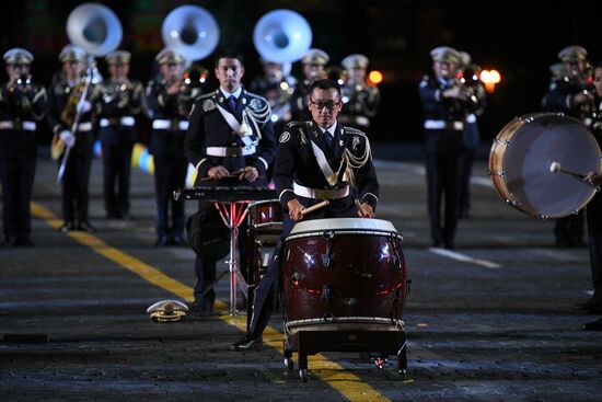 Церемония открытия фестиваля "Спасская башня"