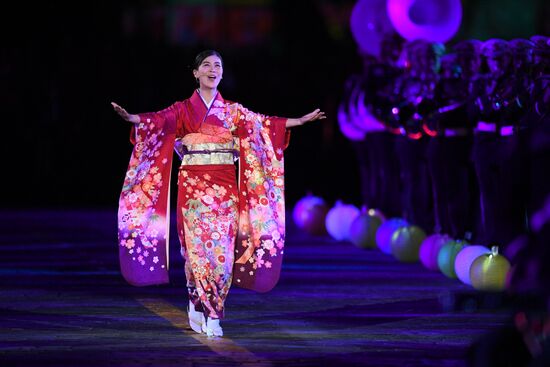 Церемония открытия фестиваля "Спасская башня"