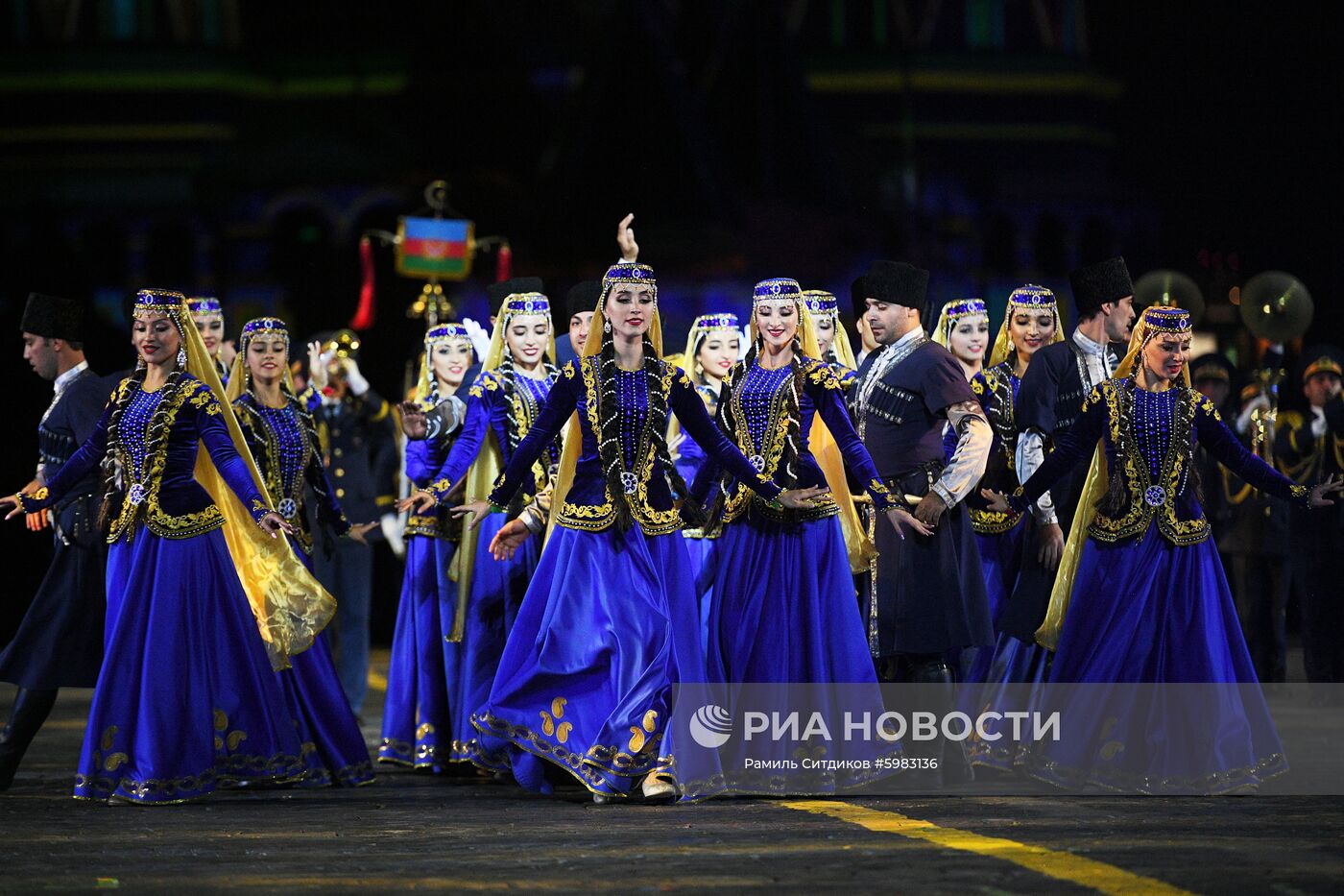 Церемония открытия фестиваля "Спасская башня"