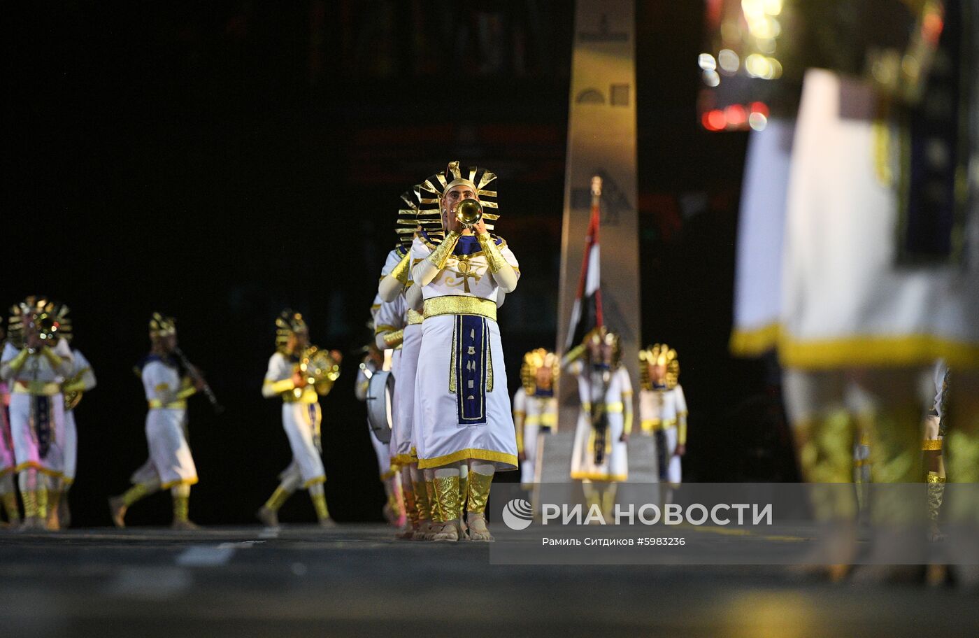 Церемония открытия фестиваля "Спасская башня"