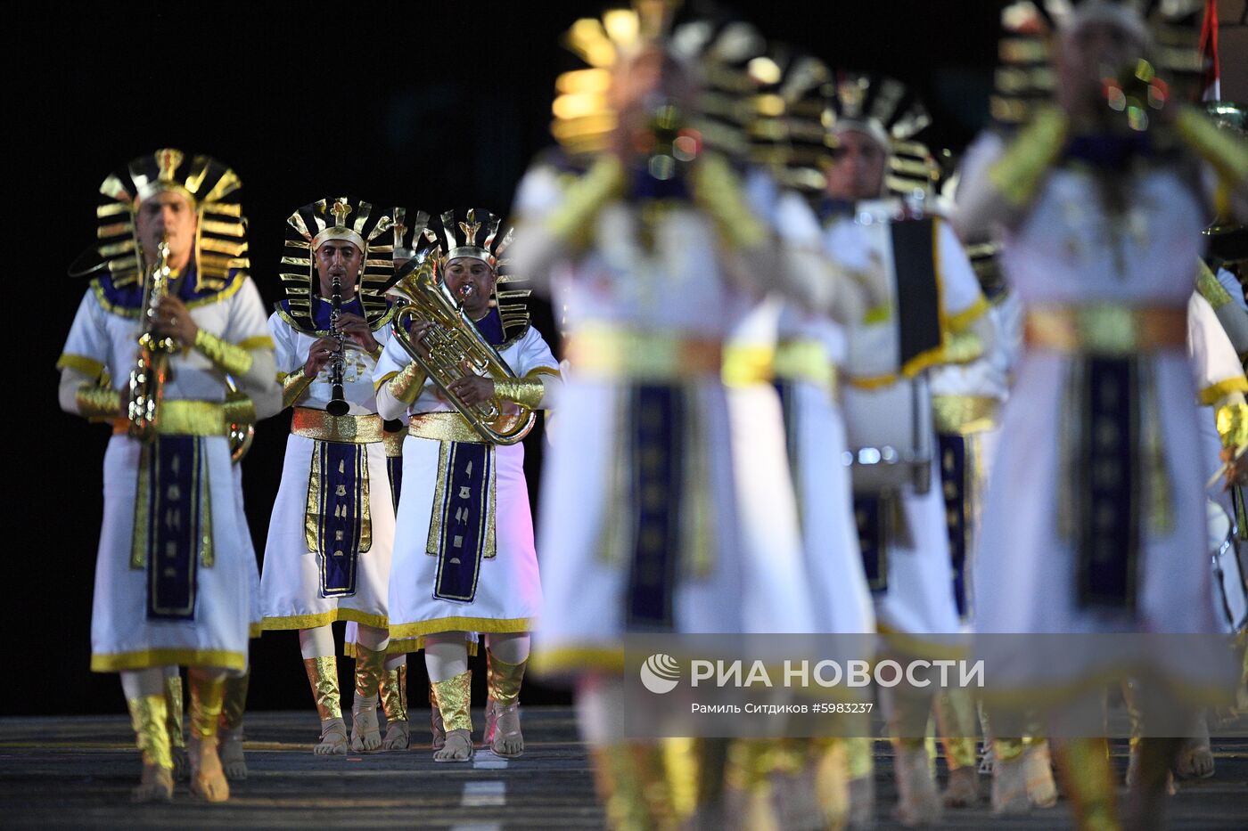 Церемония открытия фестиваля "Спасская башня"