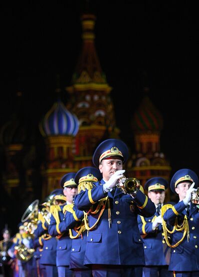 Церемония открытия фестиваля "Спасская башня"