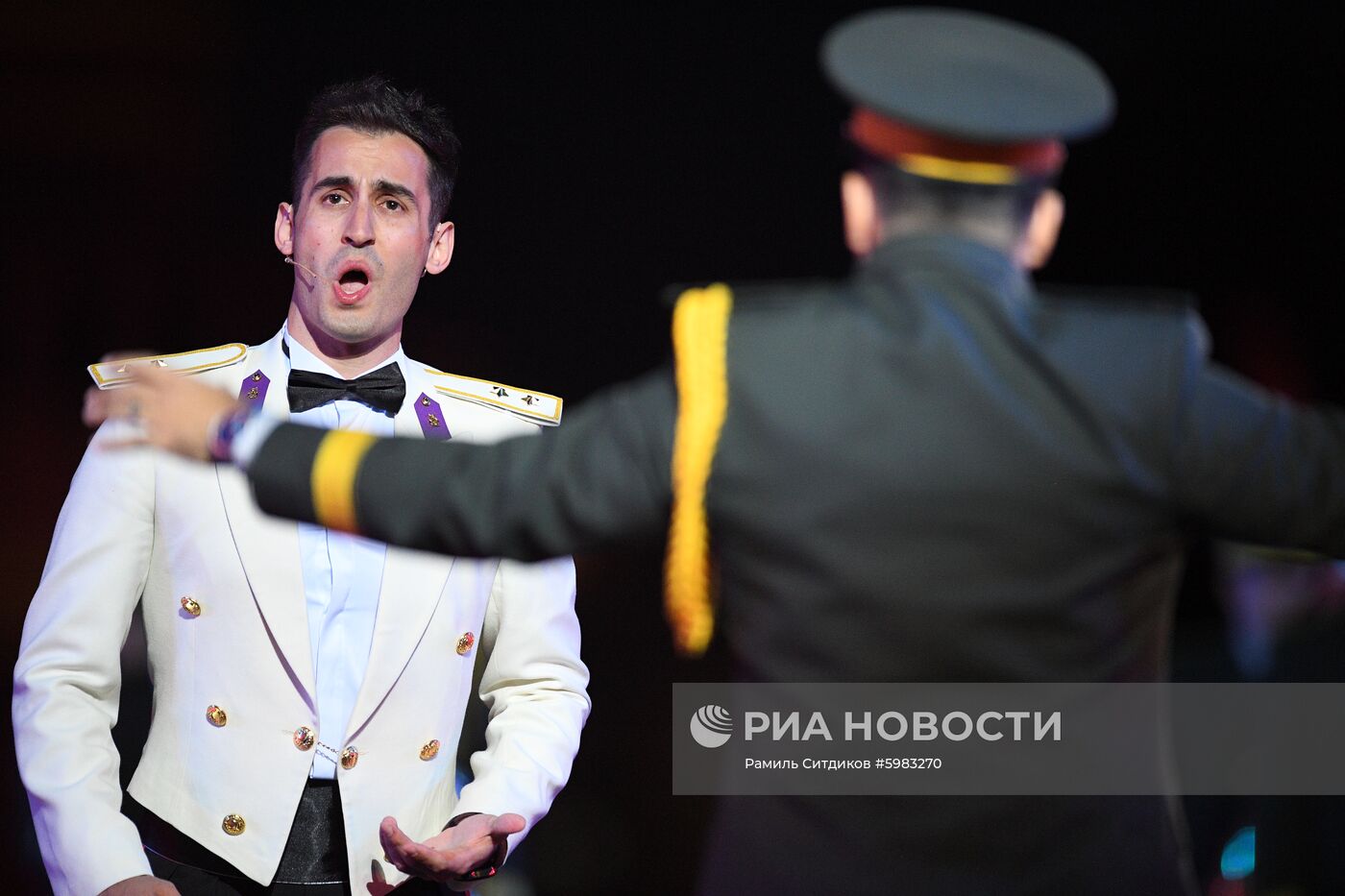 Церемония открытия фестиваля "Спасская башня"