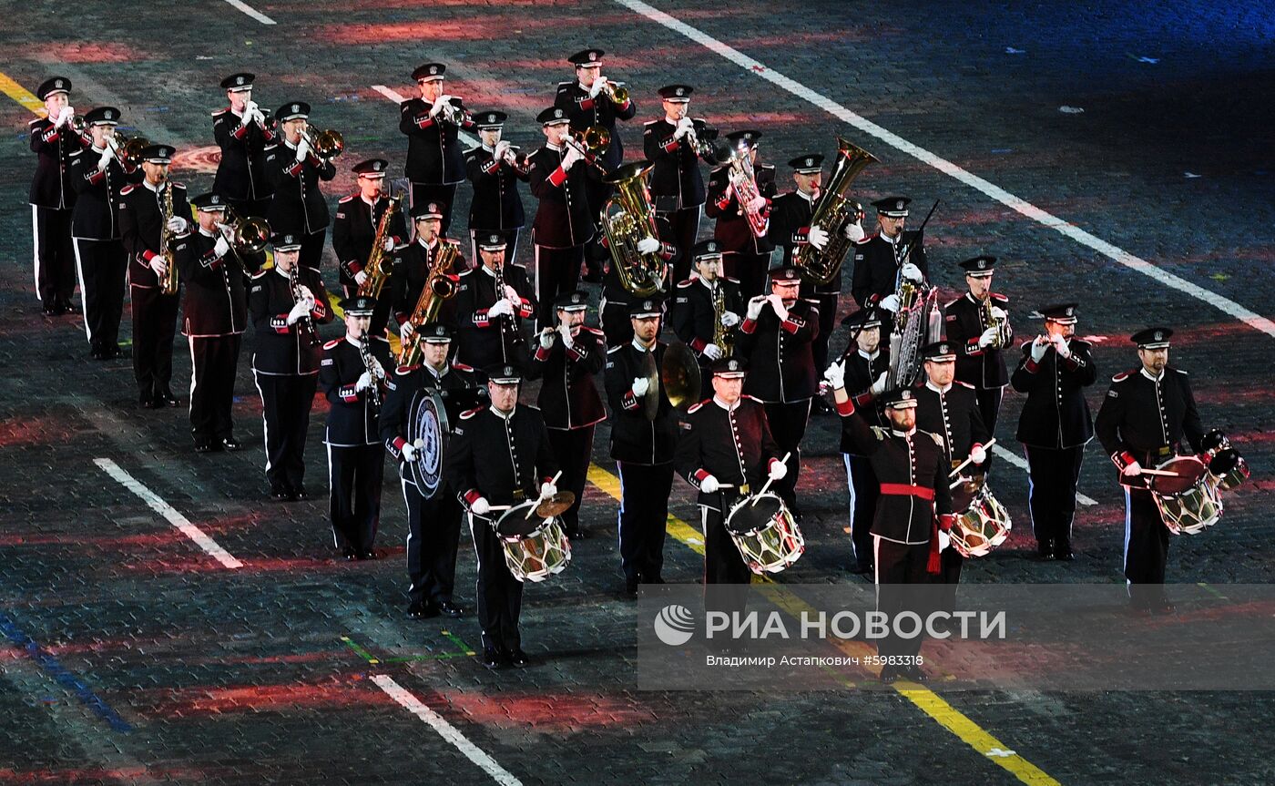 Церемония открытия фестиваля "Спасская башня"