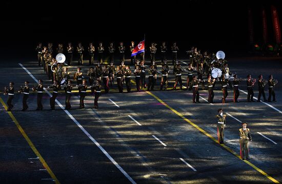 Церемония открытия фестиваля "Спасская башня"