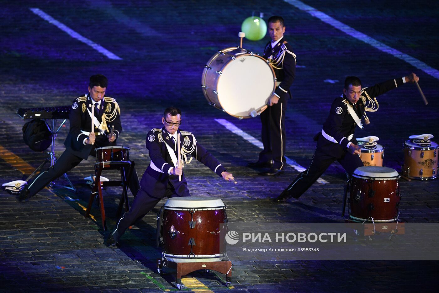 Церемония открытия фестиваля "Спасская башня"