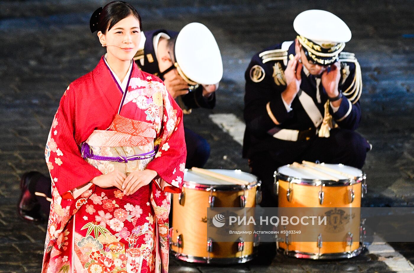 Церемония открытия фестиваля "Спасская башня"