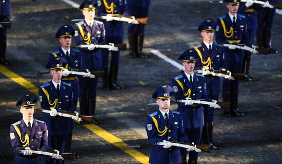 Церемония открытия фестиваля "Спасская башня"