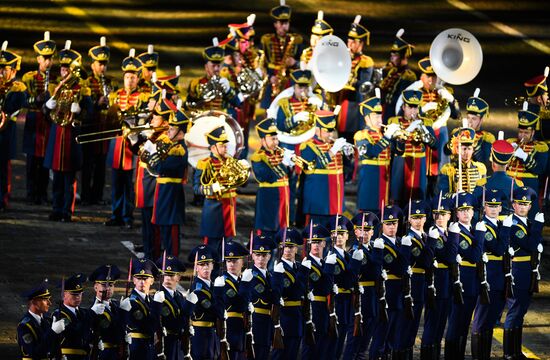 Церемония открытия фестиваля "Спасская башня"