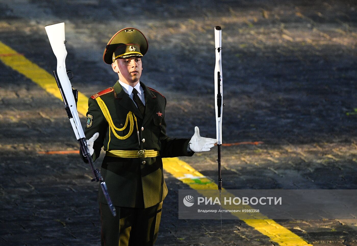 Церемония открытия фестиваля "Спасская башня"