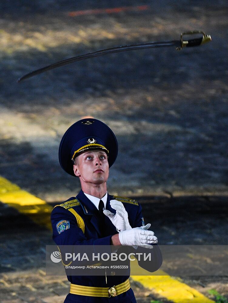 Церемония открытия фестиваля "Спасская башня"