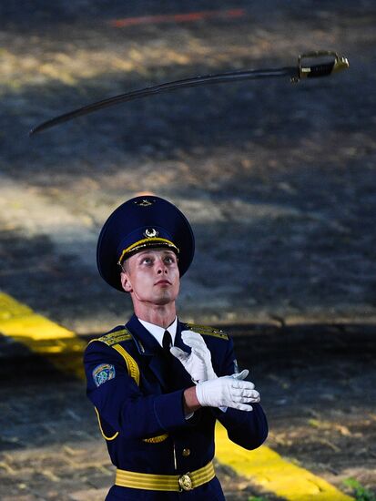 Церемония открытия фестиваля "Спасская башня"