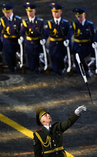 Церемония открытия фестиваля "Спасская башня"