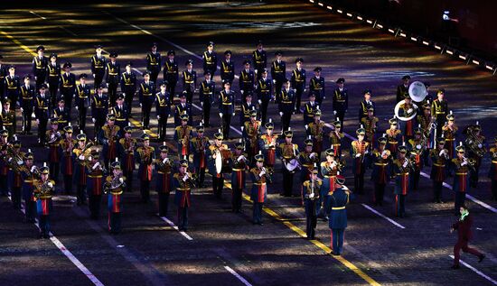Церемония открытия фестиваля "Спасская башня"