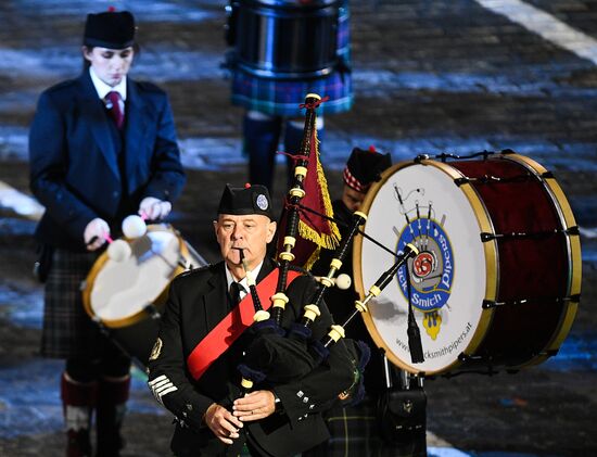 Церемония открытия фестиваля "Спасская башня"