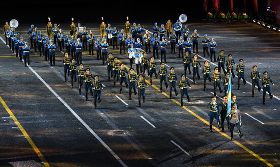Церемония открытия фестиваля "Спасская башня"