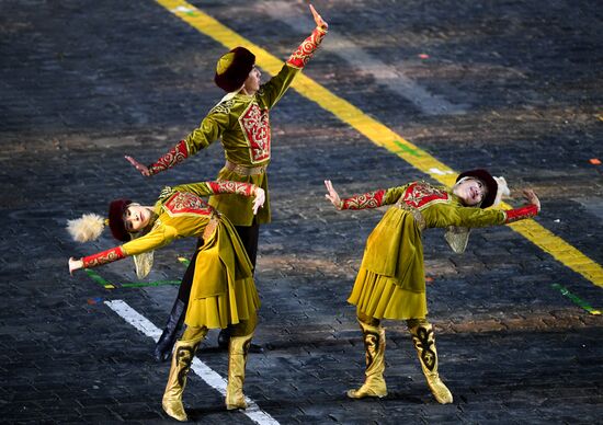 Церемония открытия фестиваля "Спасская башня"
