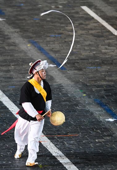 Церемония открытия фестиваля "Спасская башня"