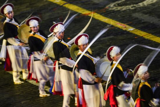 Церемония открытия фестиваля "Спасская башня"