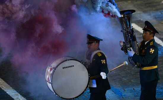 Церемония открытия фестиваля "Спасская башня"