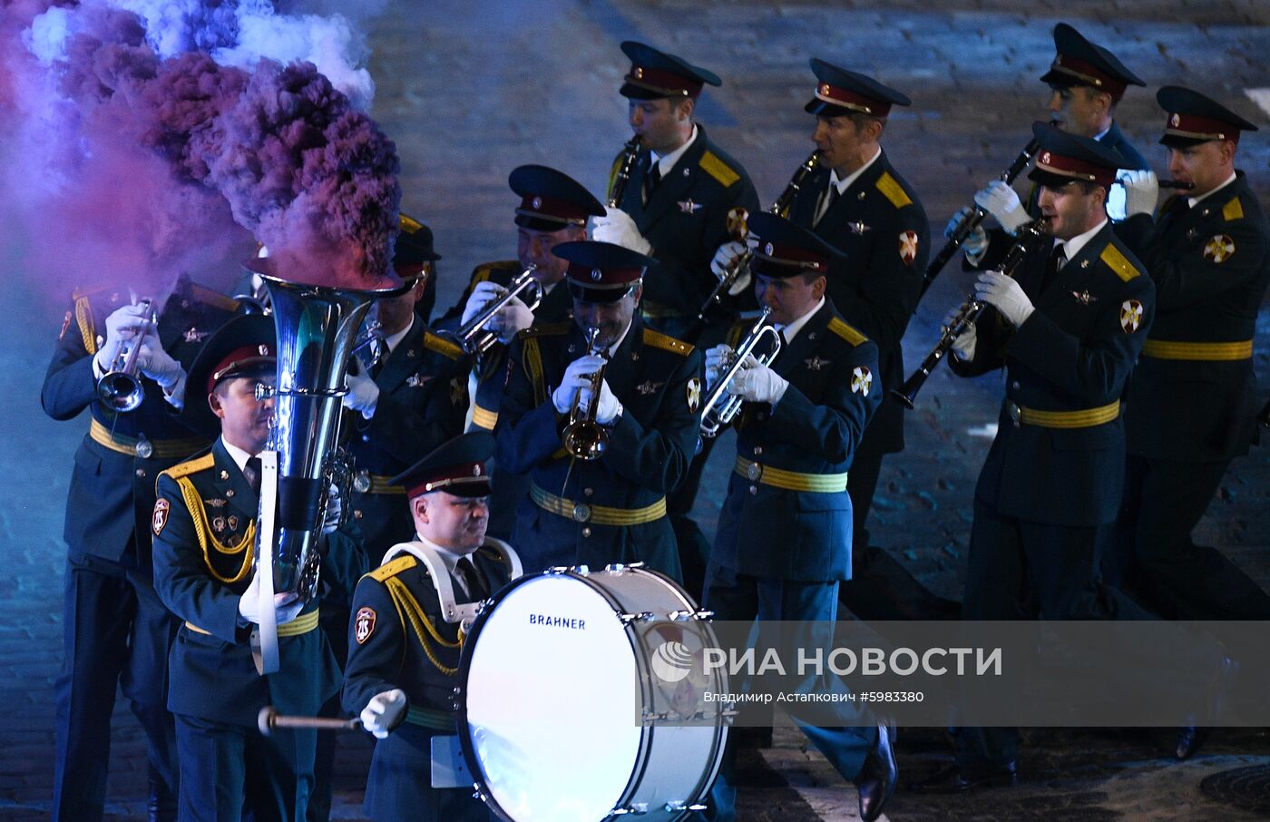 Церемония открытия фестиваля "Спасская башня"