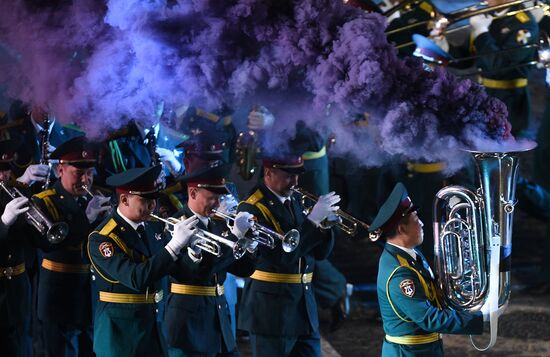 Церемония открытия фестиваля "Спасская башня"