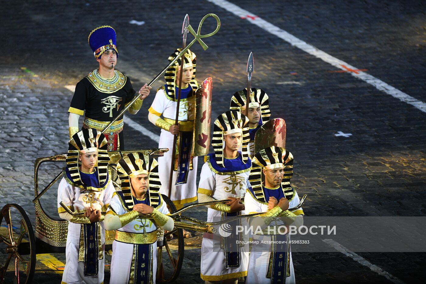 Церемония открытия фестиваля "Спасская башня"