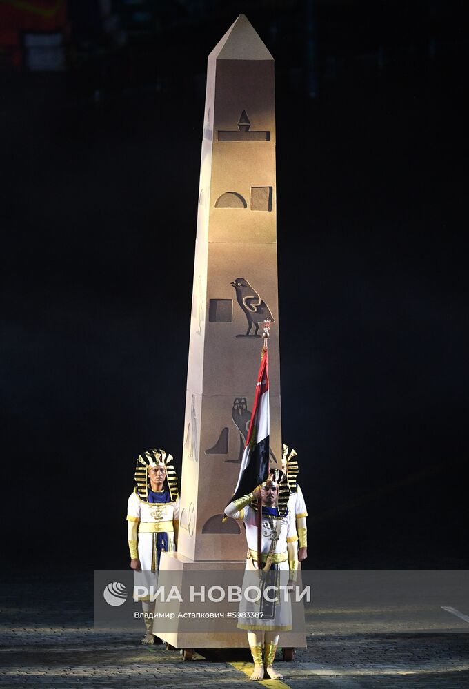 Церемония открытия фестиваля "Спасская башня"