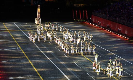 Церемония открытия фестиваля "Спасская башня"