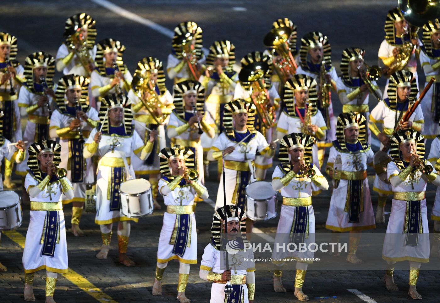 Церемония открытия фестиваля "Спасская башня"