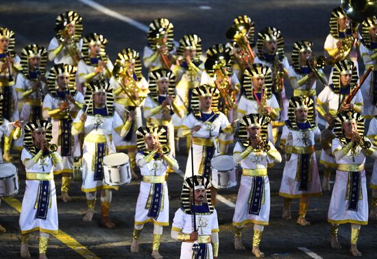 Церемония открытия фестиваля "Спасская башня"