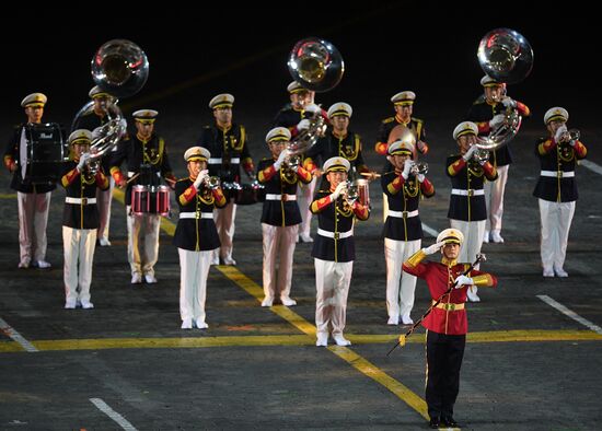 Церемония открытия фестиваля "Спасская башня"