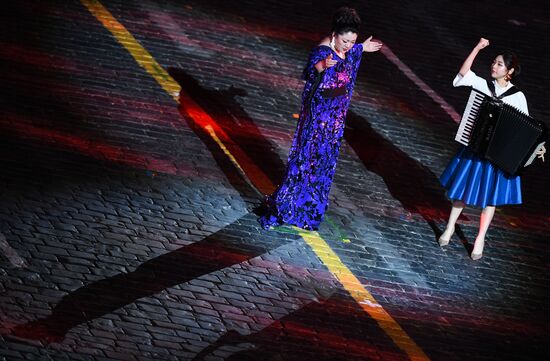 Церемония открытия фестиваля "Спасская башня"