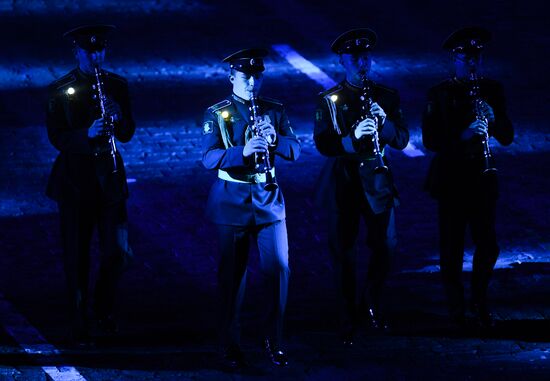 Церемония открытия фестиваля "Спасская башня"